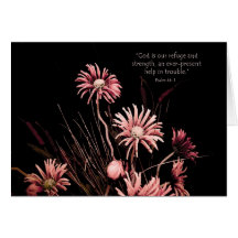 GodisourrefugeaneverpresentZazzle Cartoes