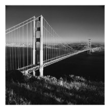 Golden gate bridge da bateria Spencer (infravermel Artes De Fotos