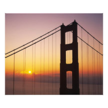 Golden gate bridge, San Francisco, Califórnia, Foto Arte
