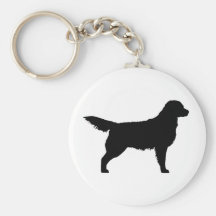 Golden retriever (preto) chaveiro