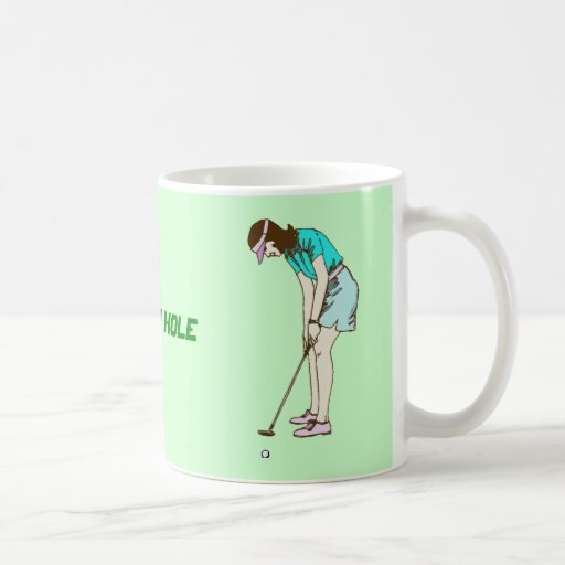 Golf a 19a caneca do furo