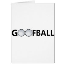 Golfball do Goofball Cartoes
