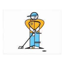 Golfe Cartoes Postais