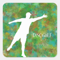 Golfe do disco adesivos