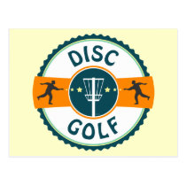 Golfe do disco cartões postais