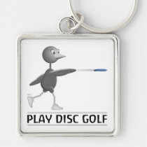 Golfe do disco do jogo porta chaves