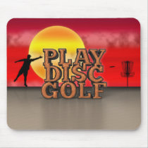 Golfe do disco do jogo mousepads