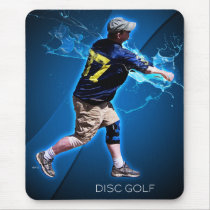 Golfe do disco mousepads