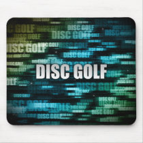 Golfe do disco mousepads