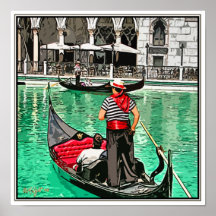 Gondolier Impressão