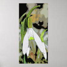 Gotas do primavera poster