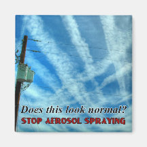 Grade maciça de Chemtrail Imã
