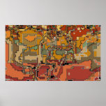 GRADE - poster abstrato