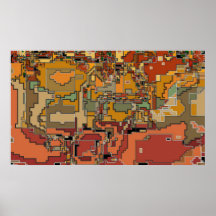 GRADE - poster abstrato