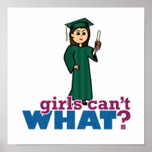 Graduação das meninas poster