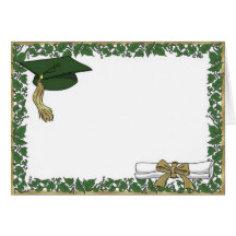 Graduação (hera) Notecard Cartoes