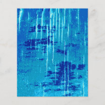 Gráfico abstrato do azul modelo de panfletos