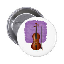 Gráfico realístico do violino e do arco boton