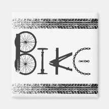 Grafites das peças da bicicleta com trilhas do pne imã