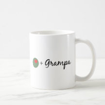 Grampa verde-oliva canecas