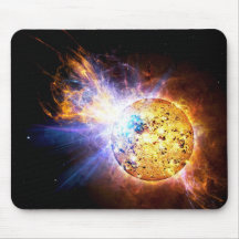 Grande alargamento da estrela pequena mousepad