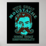 Grande impressão do Moustache