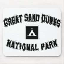 Grande parque nacional de dunas de areia mousepads