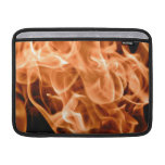 Grande textura do fogo bolsas de MacBook