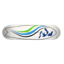 Grandes lagos de Phish do surf Skate