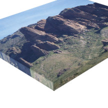 Grandes montanhas do Arizona Impressão De Canvas Envolvida