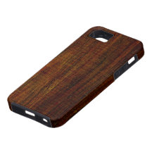 Grão da madeira de Cocobolo Capa iPhone 5 Case-Mate