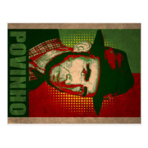 Grunge de Zé Povinho Cartao Postal