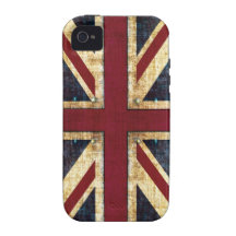 Grunge Union Jack - clássico - olhar do vintage