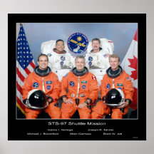 Grupo da canela da NASA STS-97 Posters