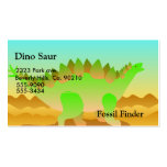 Grupo de Dino Rawr Cartoes De Visita