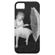 Guarda-chuva da bailarina iPhone 5 capas