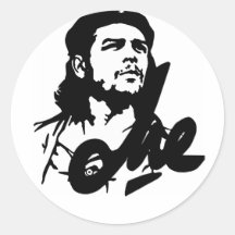 guevara do che adesivos em formato redondos