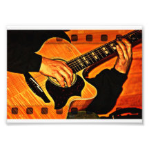 Guitarra do jogo! impressão 7 x 5 fotográfico
