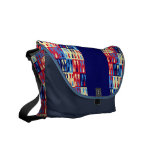 Guitarra do pop art bolsas mensageiro