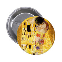 Gustavo Klimt o botão do beijo Botons