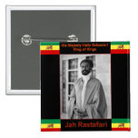 Haile Selassie o leão de Judah, Jah Rastafari Pins