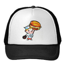 Hamburger grandes do campeão bone
