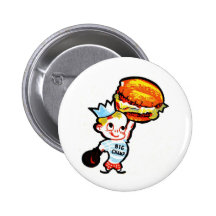 Hamburger grandes do campeão pins