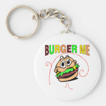 Hamburguer mim chaveiros