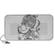 Hanuman, deus do macaco caixinha de som para iPod