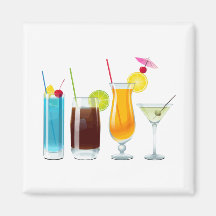 Happy hour imãs de refrigerador