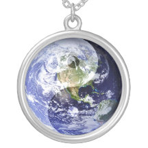 Harmonia de Yin-Yang em nosso planeta Colar Personalizado