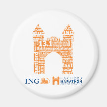 Hartford meia maratona: Arco Imã