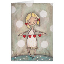 Heartstrings - Notecards vazio Cartoes