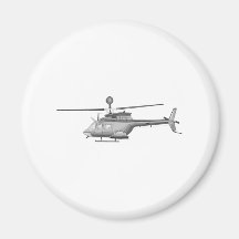 Helicóptero militar imãs